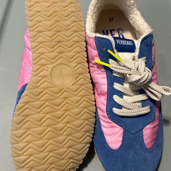 Verbenas Sneakers One Nylon/serraje Fresa/cobalto/garden New. - without tags - Picture 2 of 6